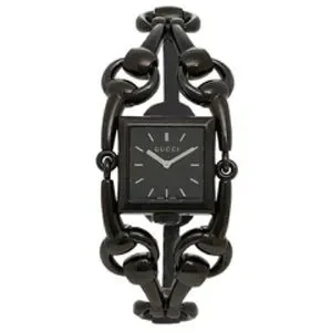 Gucci | Accessories | Gucci Signoria 25mm Quartz Black  display picture 1